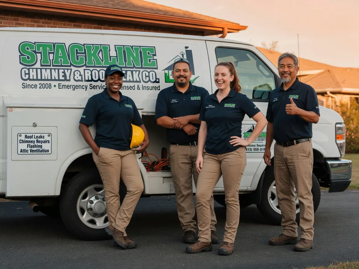 Chimney flashing repair company in Brewster, KS
